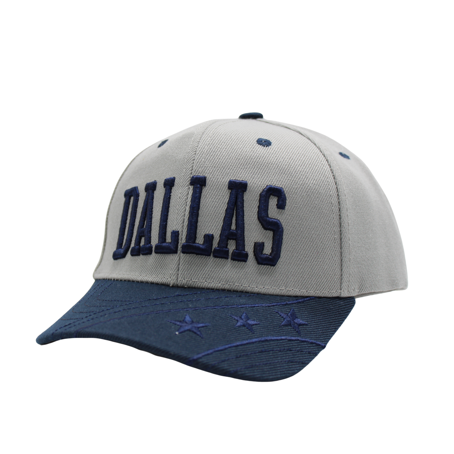 Dallas Three-Star Embroidered Cap