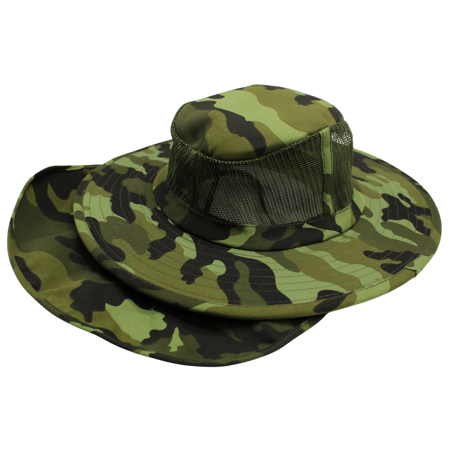 Camo Sun Hats with Neck Flap